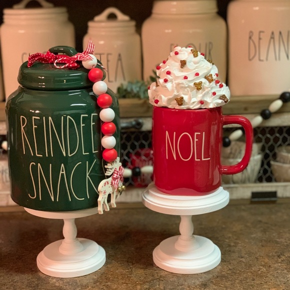 White Wood Risers / Stands - Picture 4 of 8